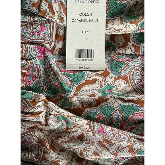 NWT Veronica Beard Lozano Floral Ruched Mini Dress - Picture 6 of 8